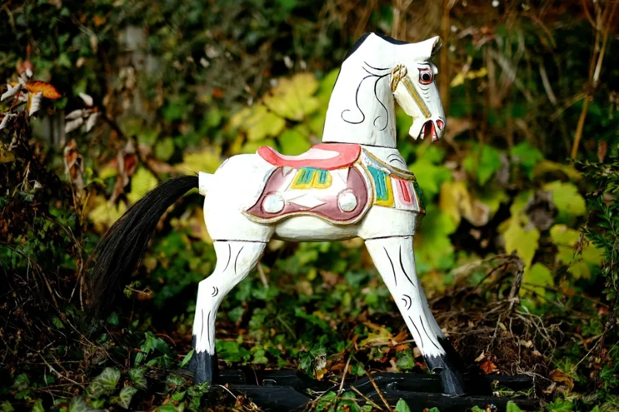 Wooden Rocking Horse