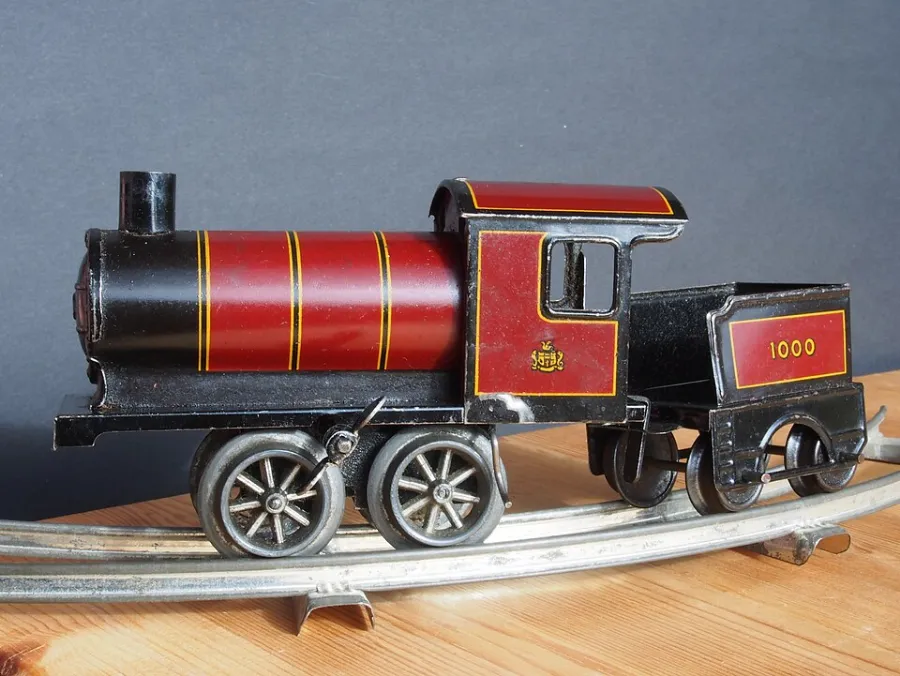 Wooden Toy Train Set