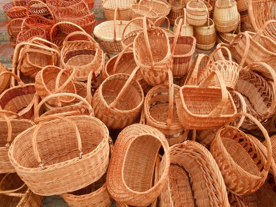 Jute & Cane Storage Baskets