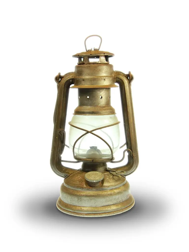 Brass Hurricane Lantern